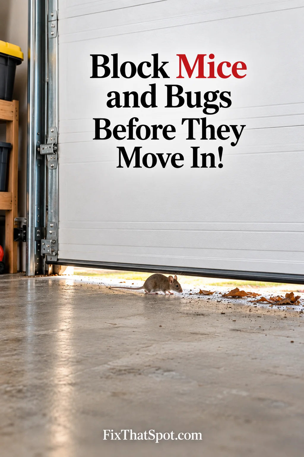Block Mice and Bugs Before They Move In!