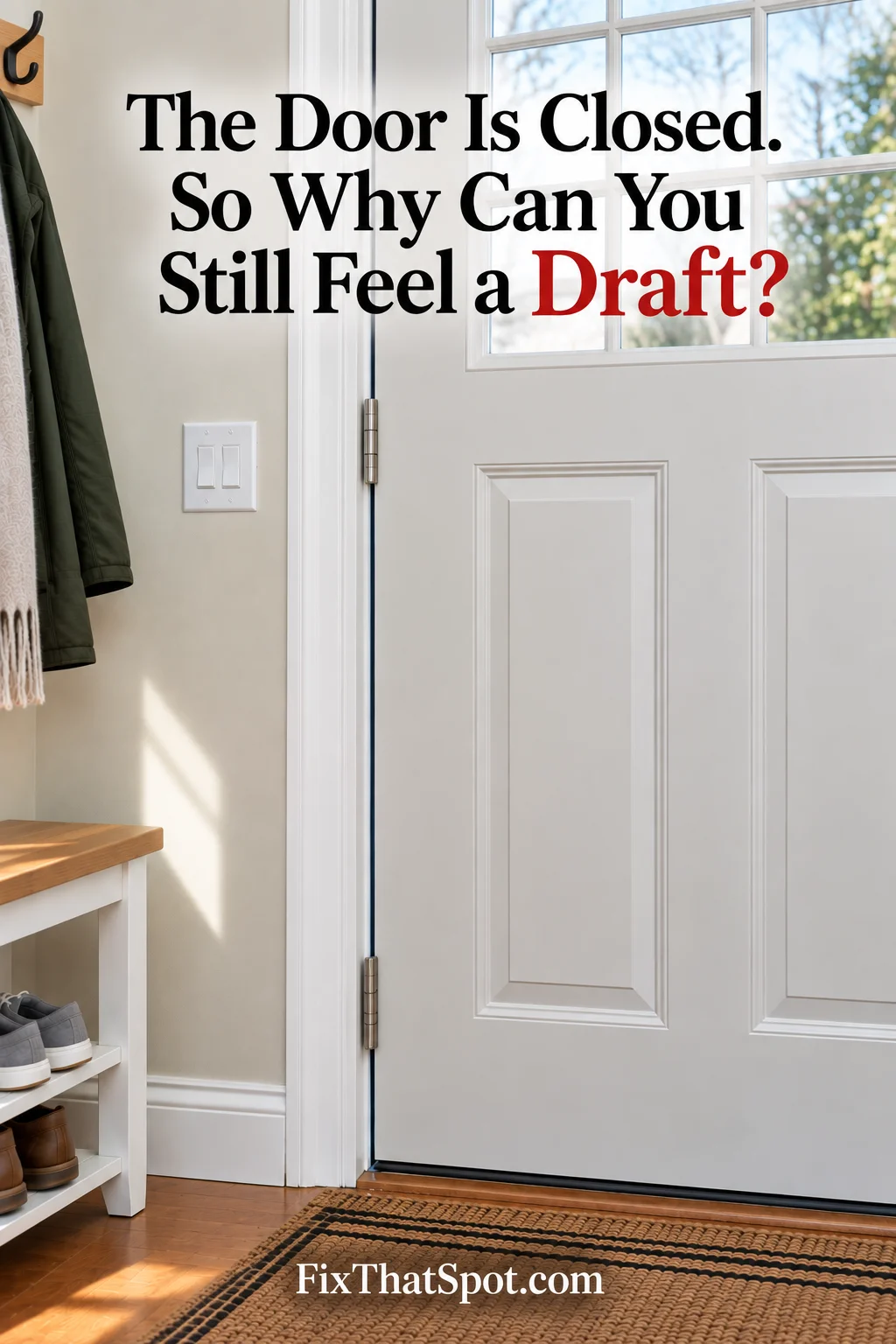 The Door Is Closed. So Why Can You Still Feel a Draft?