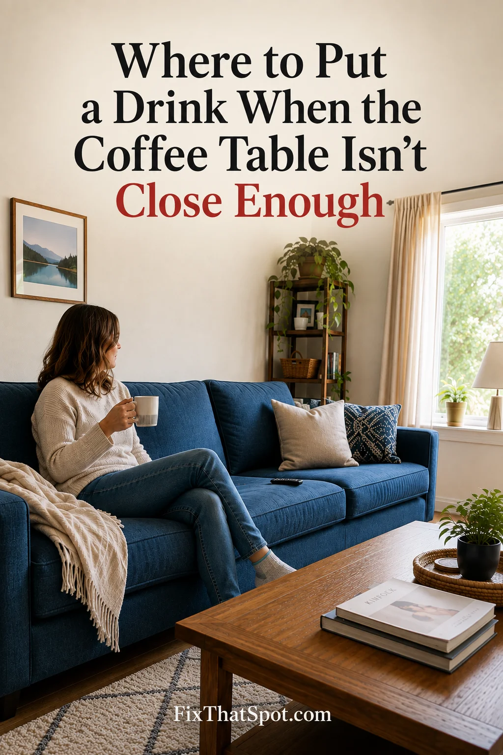 Where to Put a Drink When the Coffee Table Isn’t Close Enough