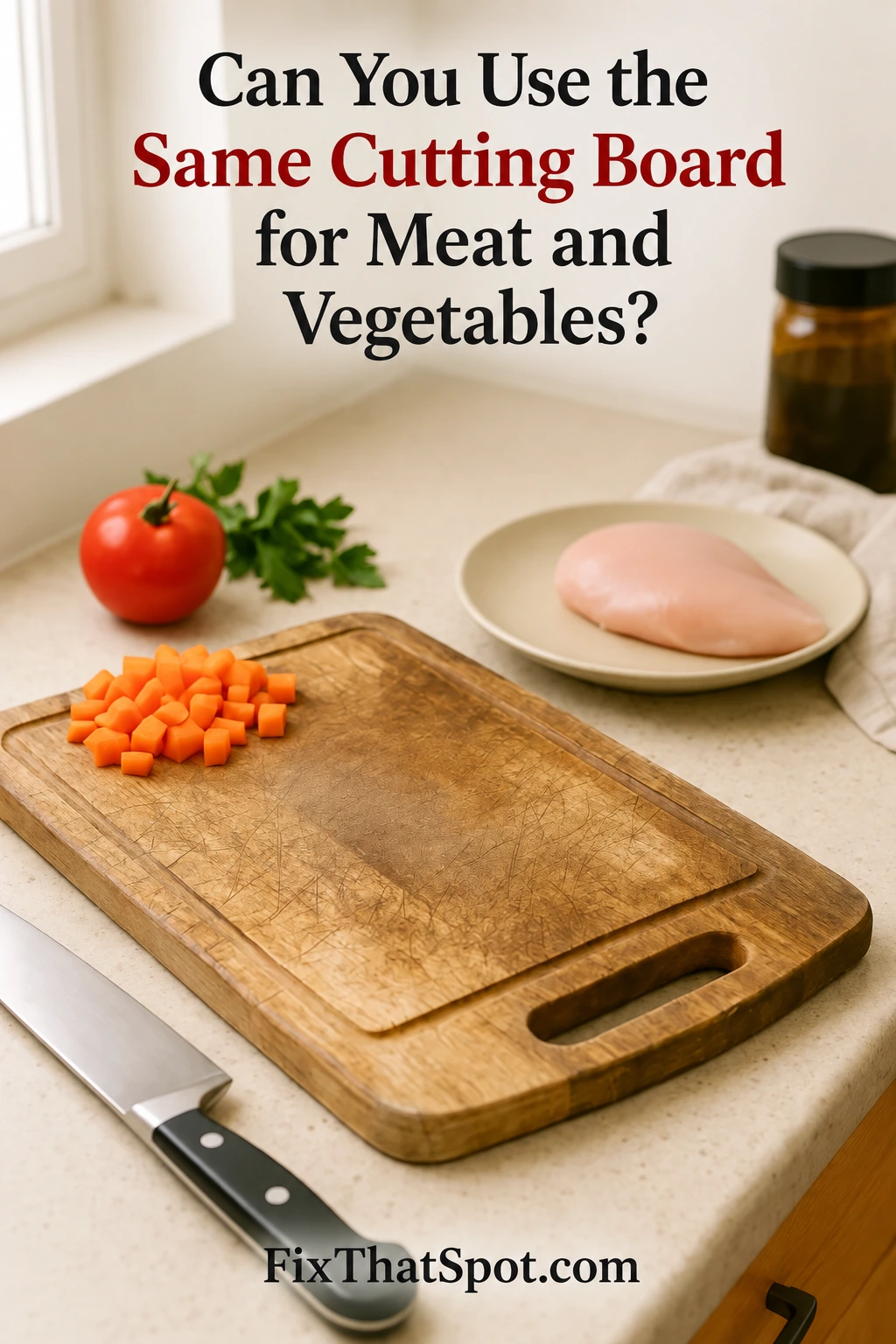 Can You Use the Same Cutting Board for Meat and Vegetables?
