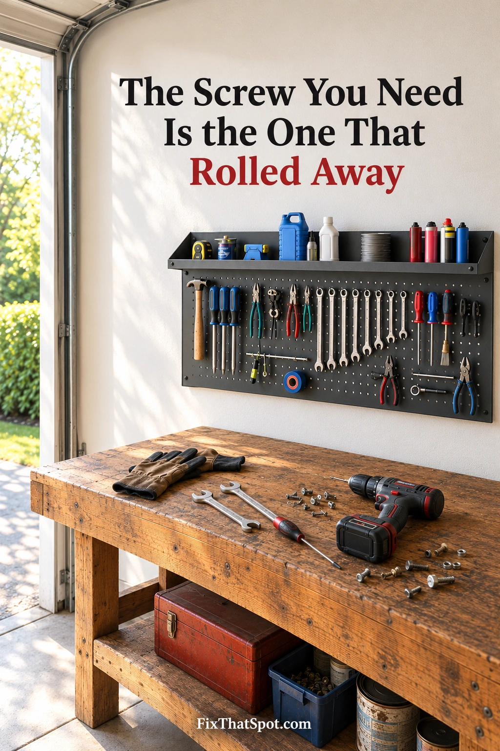The Screw You Need Is the One That Rolled Away