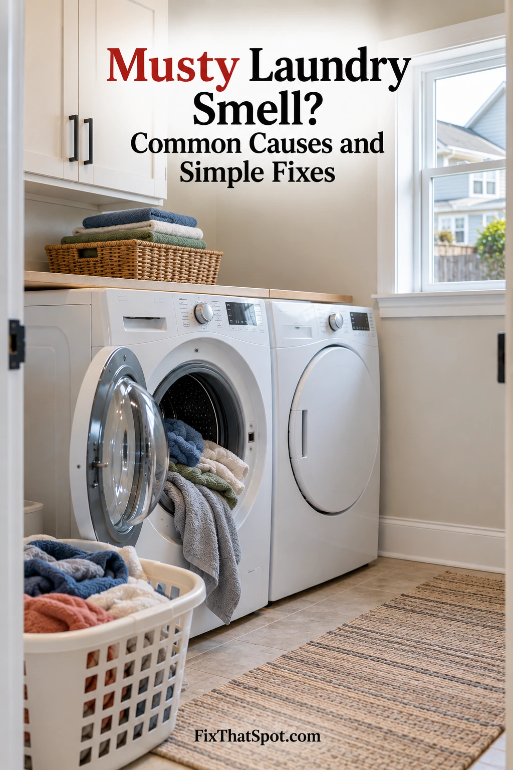 Musty Laundry Smell? Common Causes and Simple Fixes