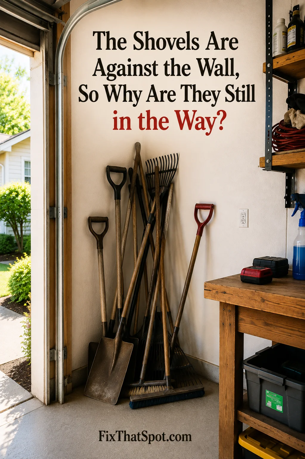 The Shovels Are Against the Wall, So Why Are They Still in the Way?