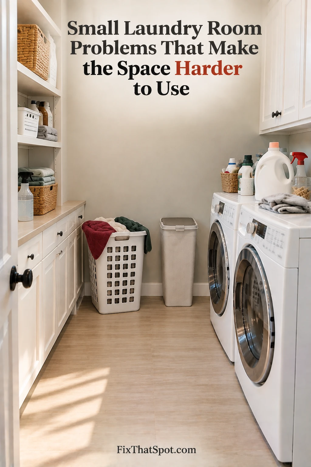 Laundry Room Problems That Make the Space Harder to Use
