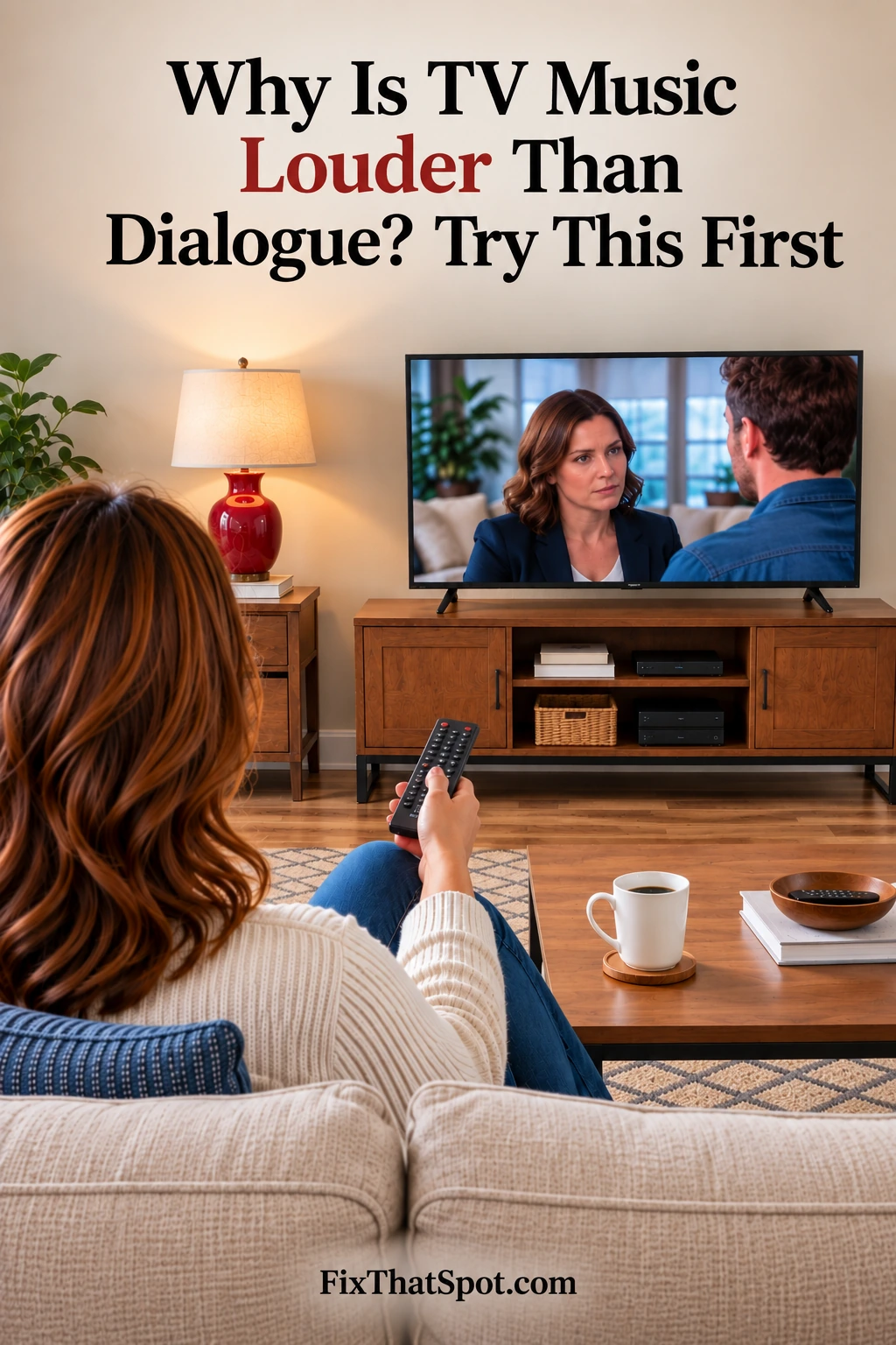 Why Is TV Music Louder Than Dialogue? Try This First