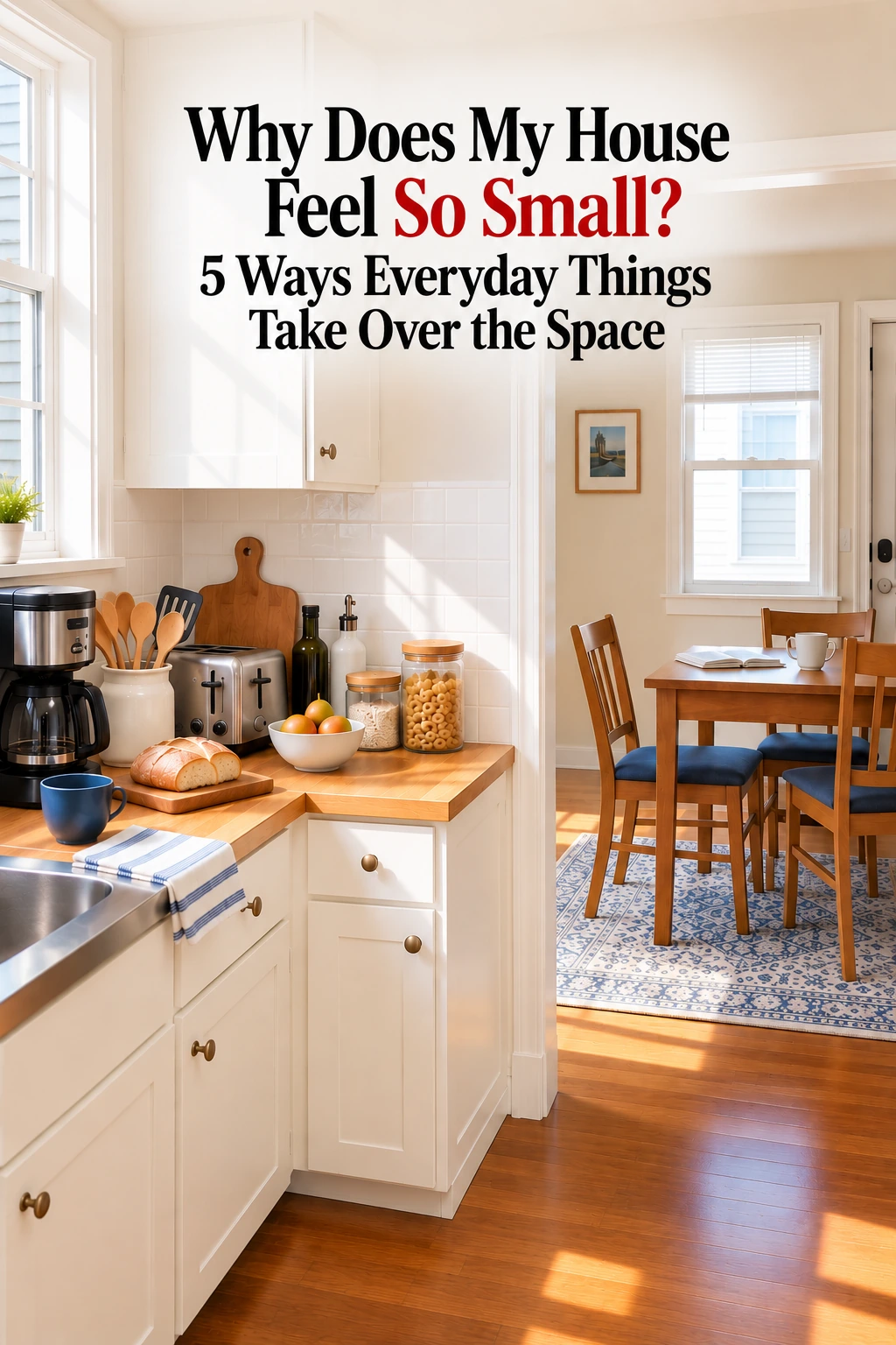 Why Does My House Feel So Small? 5 Ways Everyday Things Take Over the Space